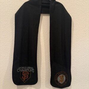 SF Giants Felt Scarf with Giants Logo and World Champion Logo Bling